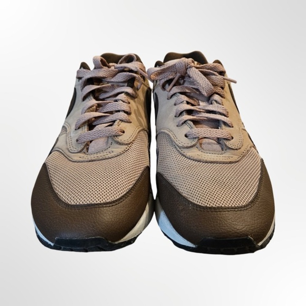 Nike Air Max 1 Premium Ironstone Moon Fossil Mens Shoes Size 10 FB9660-200 - Picture 4 of 8